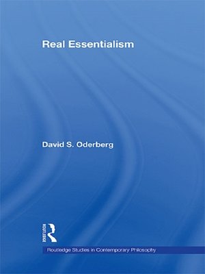 cover image of Real Essentialism